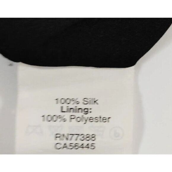 Madewell Dress Womens Size 00 Black Paisley Silk Cut Out Back Whimsigoth Retro - Picture 5 of 16